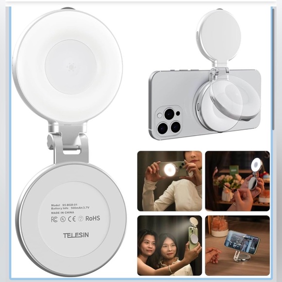 🚨BUNDLE ALERT 🚨 Tekesin Fun Shot Magnetic Grip2 & Magnetic C03 selfie light - Picture 9 of 14